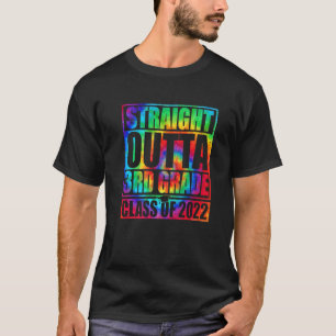 Klasse 2022: gerader Outta-3-Grad-Abschluss T-Shirt