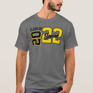 Klasse 2022 Hoher Abschluss Vintag für Männer Wo T-Shirt