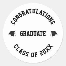 Klasse 2022 individuelle Name Abschluss Jahr Runder Aufkleber