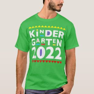 Klasse 2022 Kindergarten Jahr 90er TV Culture Grad T-Shirt