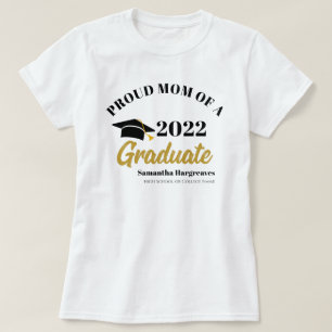 Klasse 2022: Proud-Mama des Graduate Custom T-Shirt
