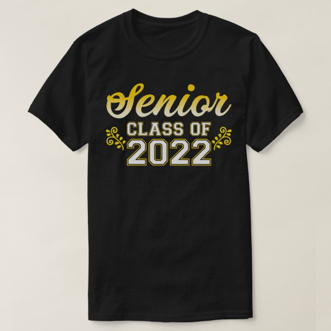Klasse 2022 Senior 1 T-Shirt (Design vorne)