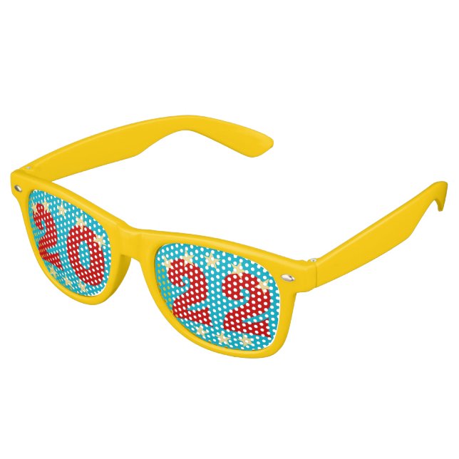 Klasse 2022 Wiedersehen Cool Party Shades Sunglass Partybrille (Schrägansicht)