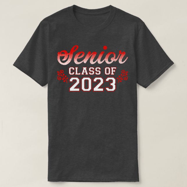 Klasse 2023: 2023 Grad 3 T-Shirt (Design vorne)