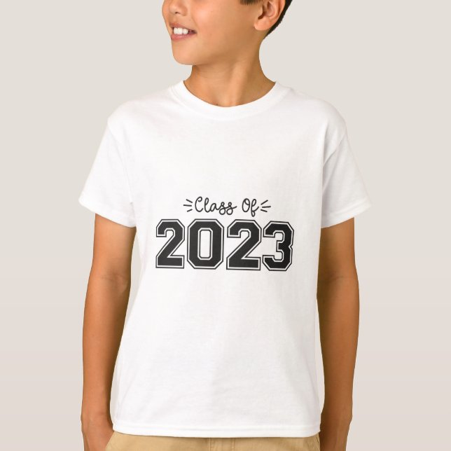 Klasse 2023, Abschluss, 2023 Senioren T-Shirt (Vorderseite)
