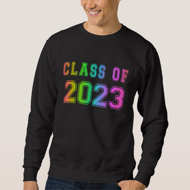 Klasse 2023 Abschluss Sweatshirt (Vorderseite)