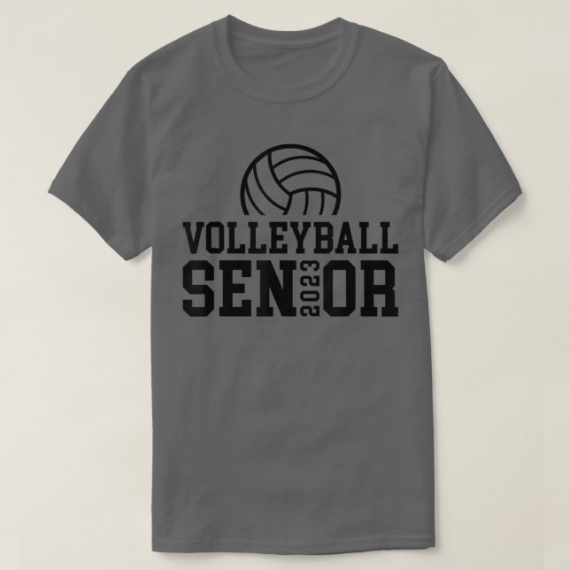 Klasse 2023 Abschluss Volleyball Senior 2023 T- T-Shirt (Design vorne)