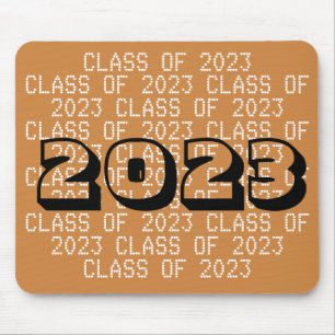 Klasse 2023 Gold Mousepad von Janz