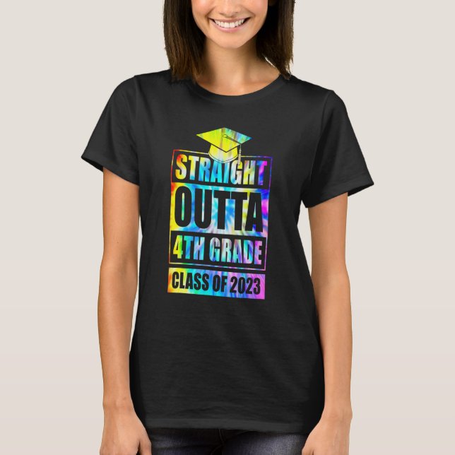 Klasse 2023 Grad Grad Grad T-Shirt (Vorderseite)