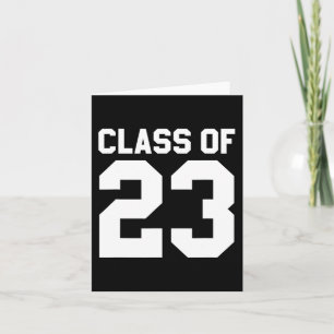 Klasse 2023 Hochschulabsolventen zurück zur Schule Karte