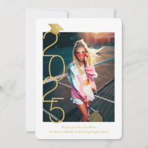 Klasse 2023 Modernes Abschluss Open House Einladun