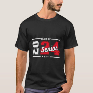 Klasse 2024 24 Abschluss oder erster Tag T-Shirt