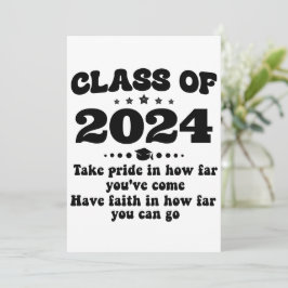 Klasse 2024 Abschluss Geschenke Personalisiert Einladung