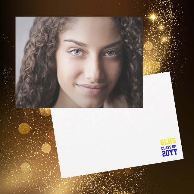 Klasse 2024 Foto für Hochschulabsolventen Dankeskarte (Von Creator hochgeladen)