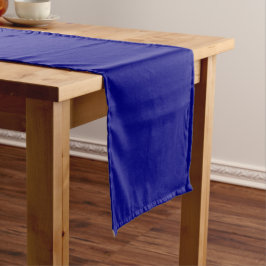 Klasse 2024 Graduate's Name Navy Blue White Gold Kurzer Tischläufer