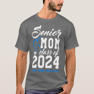 Klasse 2024 Hochrangige Geschenke Funny Senior Mam T-Shirt