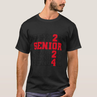 Klasse 2024 im Jahr 2024: Zurück zur Schule T-Shirt