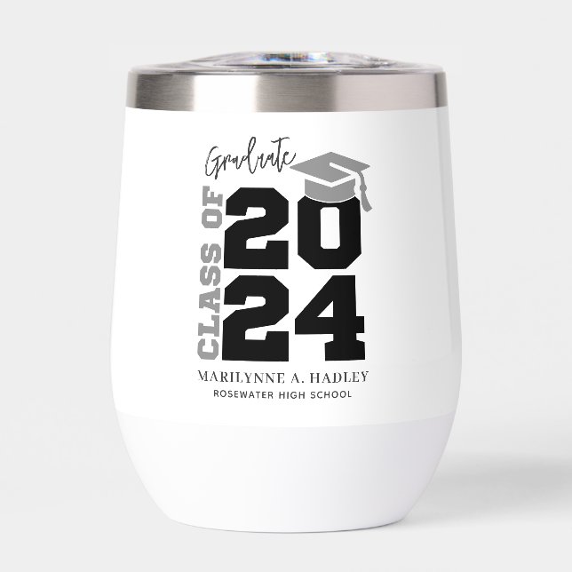 Klasse 2024 Moderner Abschluss (Vorderseite)