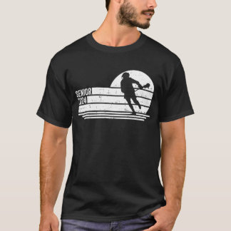 Klasse 2024 Vintag Lacrosse Senior 2024 T-Shirt