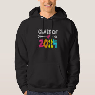 Klasse 2024 Vorstand 2024 wächst mit mir Grad Hoodie