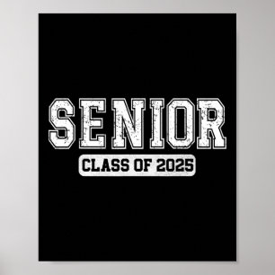 Klasse 2025 Abiturient 2025 Abschluss 2025 Zurück Poster