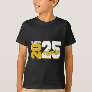 Klasse 2025 Abiturient 2025 Abschluss 2025 Zurück T-Shirt