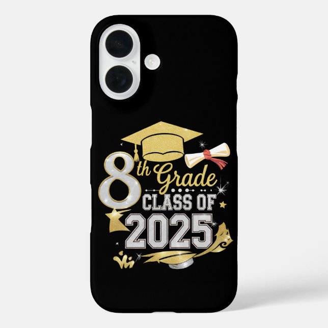 Klasse 2025 Abschluss Case-Mate iPhone Hülle (Rückseite)