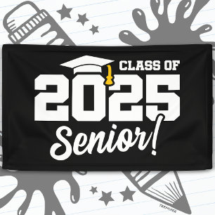 Klasse 2025 Abschluss Graduate Senior 2025 Banner