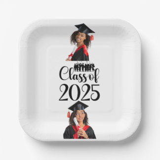 Klasse 2025 Abschluss Personalisiert Pappteller