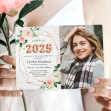 Klasse 2025 Ballon Letters Foto Abschluss