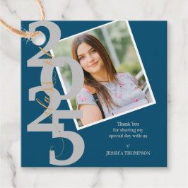 Klasse 2025 Foto Dankeschön Message Abschluss Geschenkanhänger