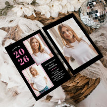 Klasse 2025 | Foto Rosa und Schwarzes Grad Party