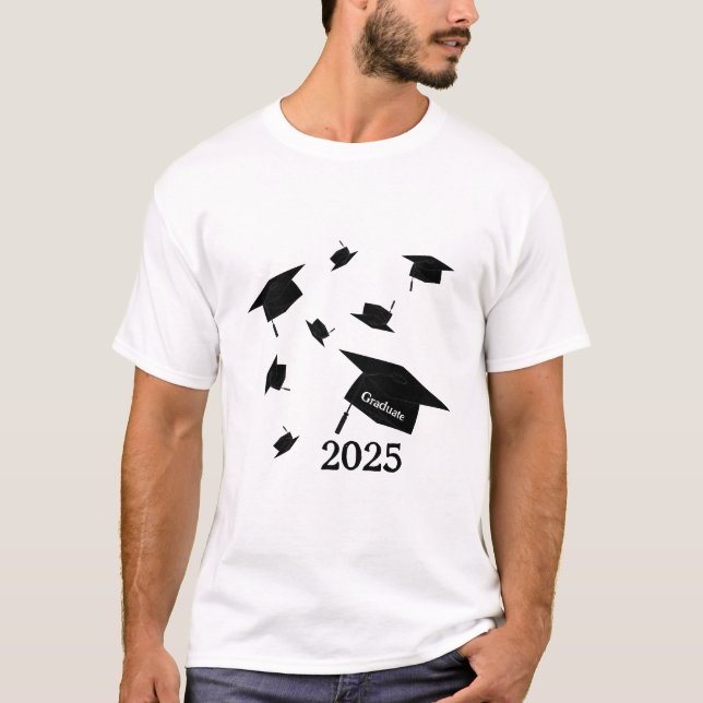 Klasse 2025 Grad T-Shirt (Vorderseite)