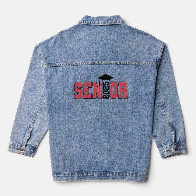 Klasse 2025 jeansjacke (Rückseite)