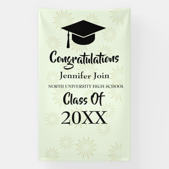 Klasse 2025 _ Klasse 2026 Absolvent Banner (Vertikal)