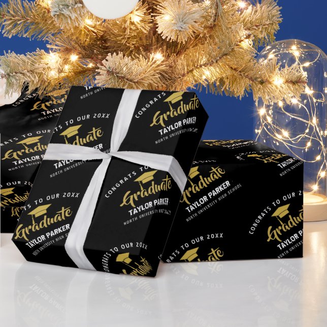 Klasse 2025 _ Klasse 2026 Absolvent Geschenkpapier (Feiertage)