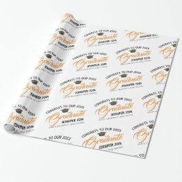 Klasse 2025 _ Klasse 2026 Absolvent Geschenkpapier