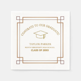 Klasse 2025, Klasse des Abschlusses 2026 Serviette