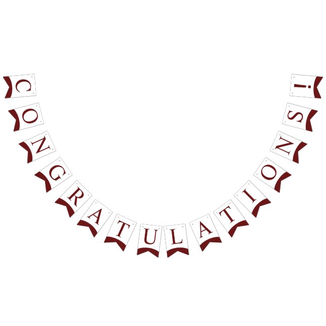 Klasse 2025, Klasse des Abschlusses 2026 Wimpelkette (Alle)