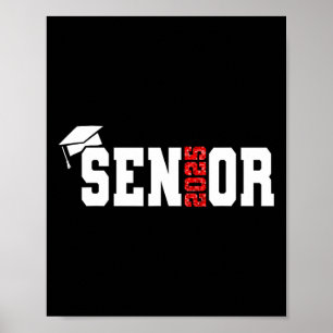 Klasse 2025 Senior 2025 Rückkehr zur Schule 2025 A Poster