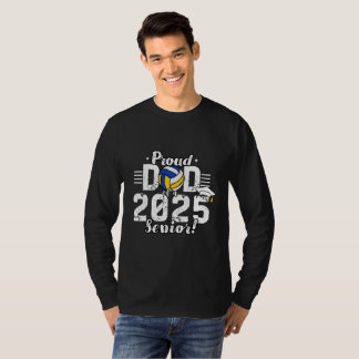 Klasse 2025 - Senior 2025 - Volleyball-Vater T-Shirt