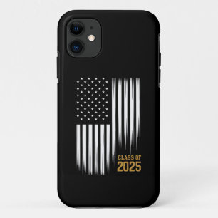 Klasse 2025 Senior American Flag Abschluss Case-Mate iPhone Hülle
