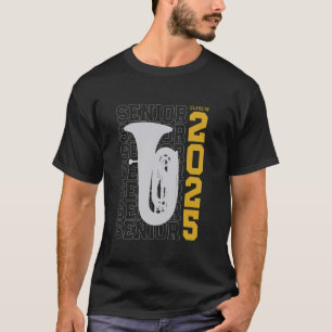 Klasse 2025 Senior Tuba für Tuba Player T-Shirt