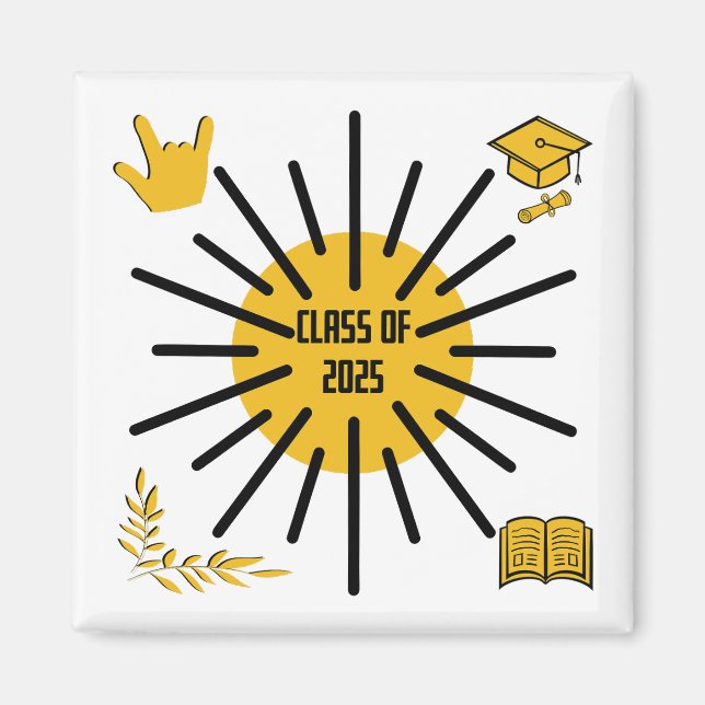 Klasse 2025 - Sunshine Magnet (Vorne)