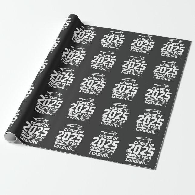 Klasse 2025 Vorjahresplanung Geschenkpapier (Ungerollt)