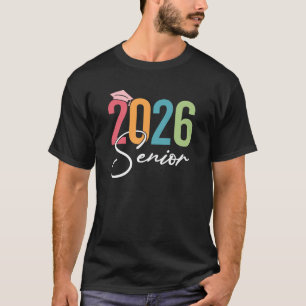 Klasse 2026 Abiturient 2026 Abschluss Retro Zurück T-Shirt