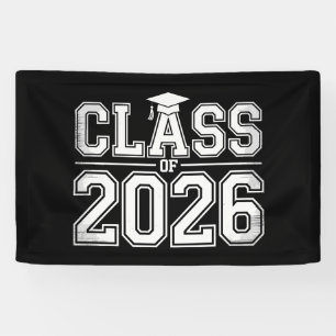 Klasse 2026 Abschluss 26 Absolvent Vintage Banner