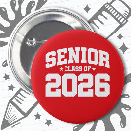 Klasse 2026 Abschluss in der Hochschule Senior 202 Button