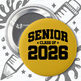 Klasse 2026 Abschluss in der Hochschule Senior 202 Button