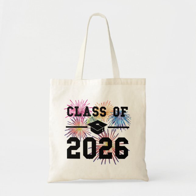 Klasse 2026 Abschlussjahr Tragetasche (Vorne)